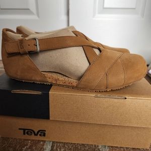 Women's Teva Mahonia Mary Jane, tan / light brown